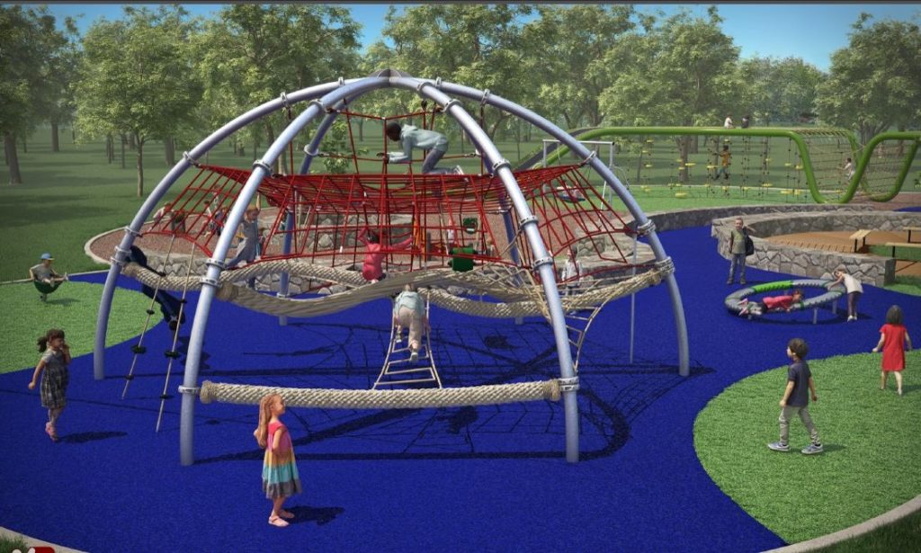 State of the art playground coming to Flag Pole Hill Dallas City News