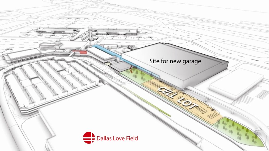 New Love Field parking garage will accommodate increased passengers