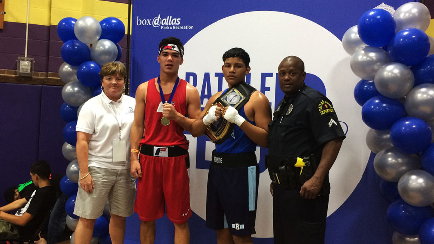 Dallas Police Athletic League and Dallas Parks hosts Big D Boxing