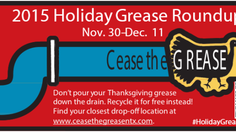 Residents urged to “Cease the grease” this holiday season