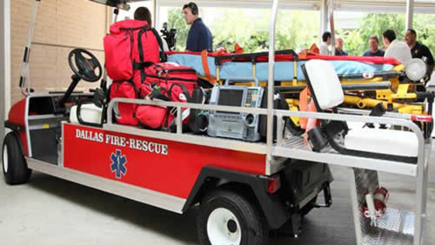 Emergency professionals ensure safety at city events