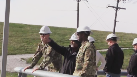 Commander of U.S. Army Corps of Engineers Tours Dallas Floodway System