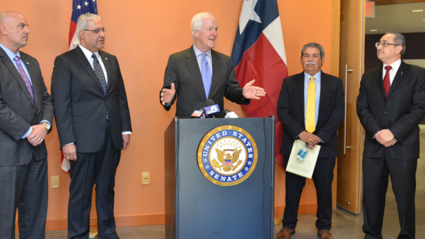 Dallas area Superintendents meet with Senator Cornyn to discuss education reform