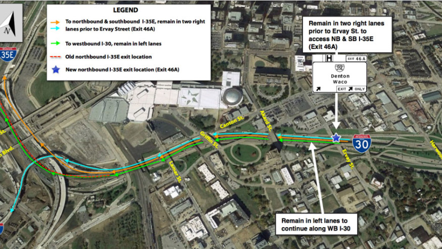 Major downtown Traffic Shift will happen this weekend