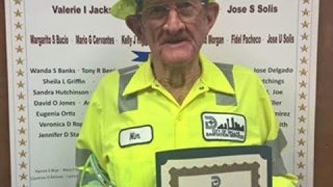 Employee celebrates 47 years of service with the City of Dallas
