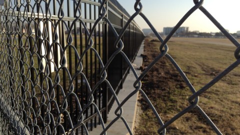 New perimeter fence being installed at Love Field