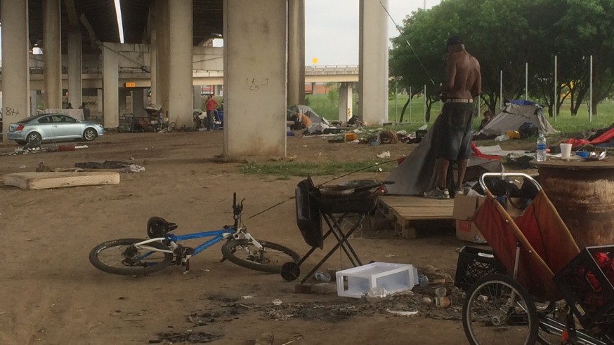 Video: Metro Dallas Homeless Alliance on track to clear out “Tent City”