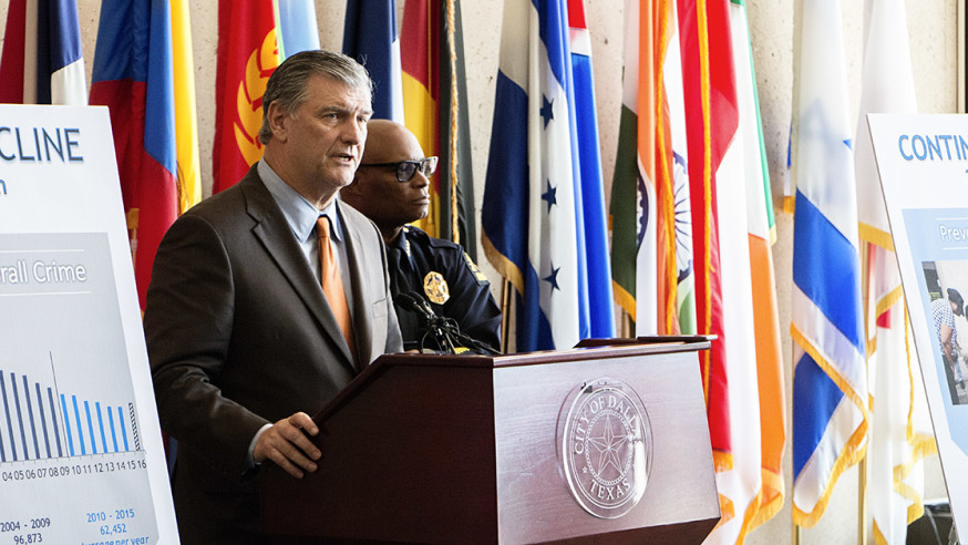 Mayor Rawlings, Chief Brown address city’s rising crime rate