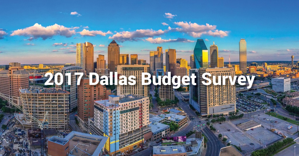 2017 Dallas Budget Survey