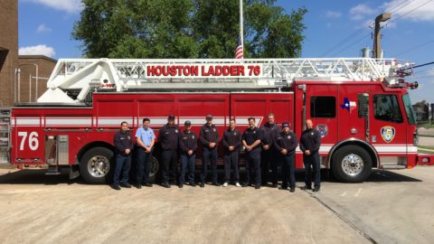 Dallas firefighters cover shifts in Houston during funeral of Capt. William Dowling