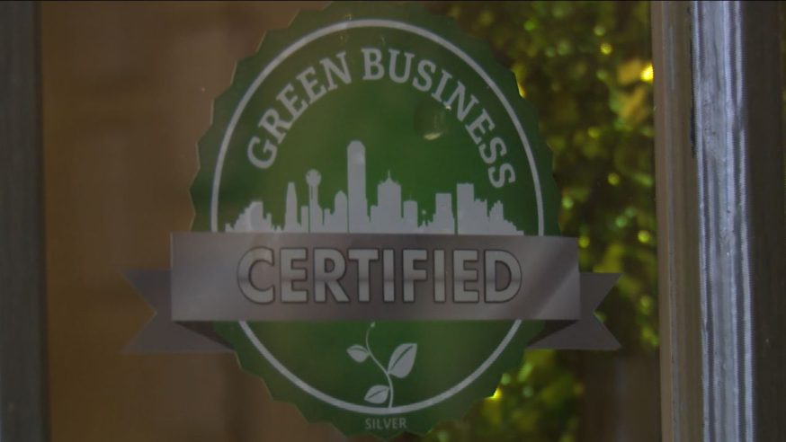 First green business is certified in Dallas