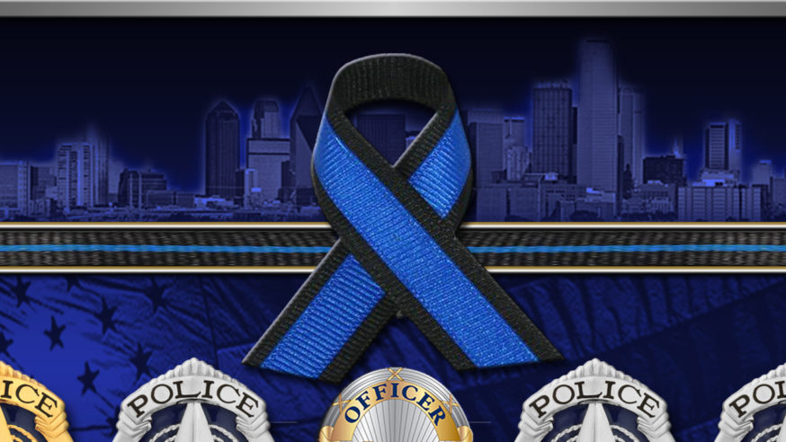 Ceremony honoring July 7 fallen officers scheduled for Friday