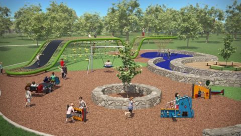 State of the art playground coming to Flag Pole Hill