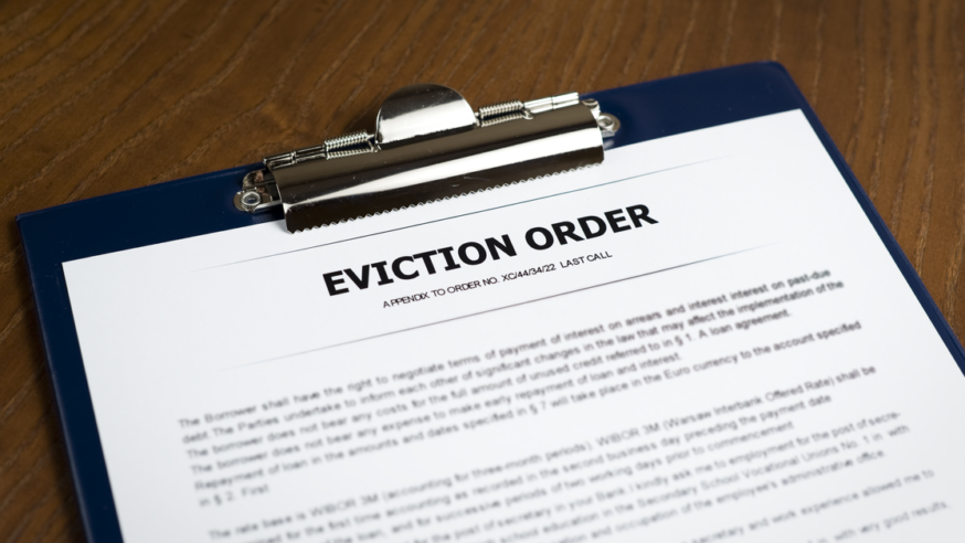 Nationwide temporary halt in residential evictions