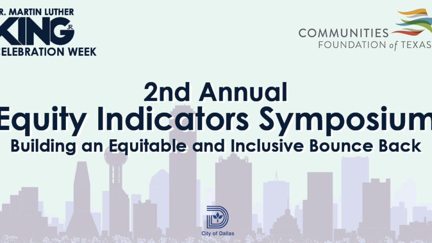 Join City of Dallas in building an equitable and inclusive bounceback