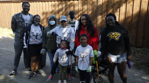 First grader leads the way in community cleanup