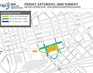 2022 Marathon Closure Map