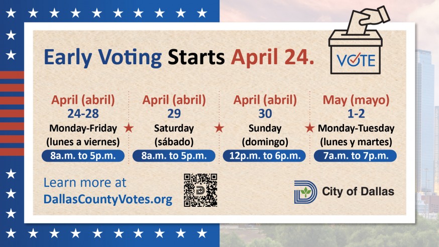 Early voting begins for May 6 General Election