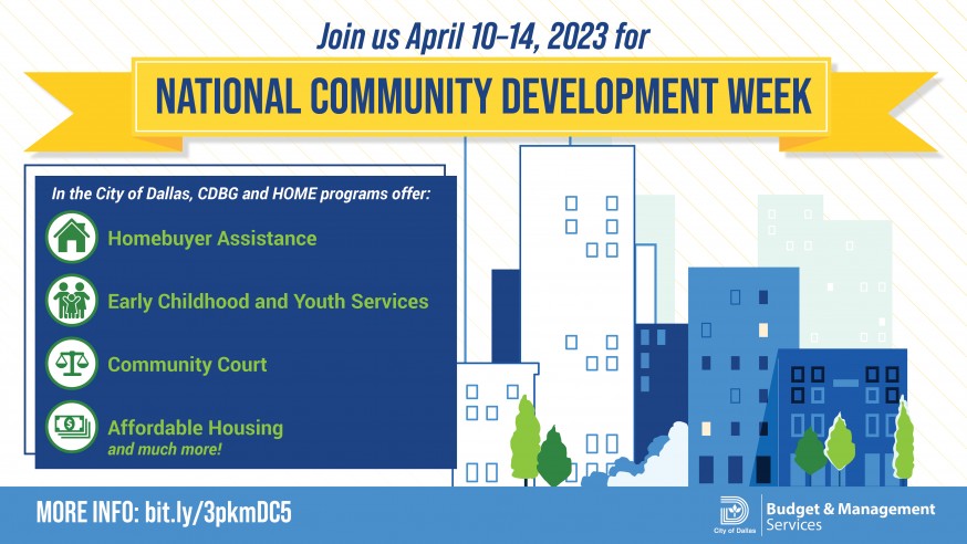 City of Dallas celebrates National Community Development Week