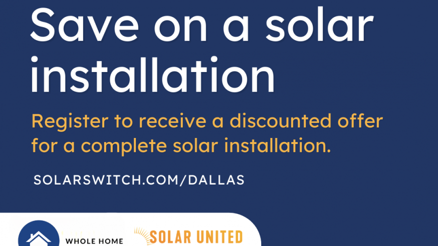 City of Dallas Whole Home Program to offer solar panel guidance to Dallas residents