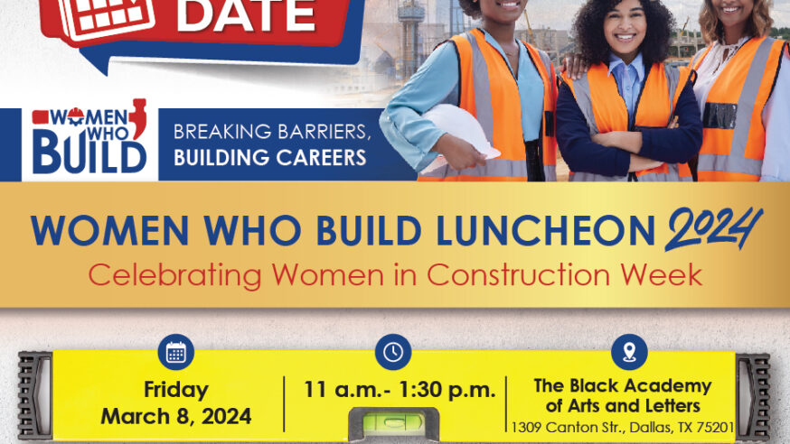City of Dallas to host Women Who Build event 