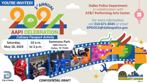 City of Dallas celebrates the 2nd annual Asian American Pacific Islander Heritage Month celebration with AT&T Performing Arts Center