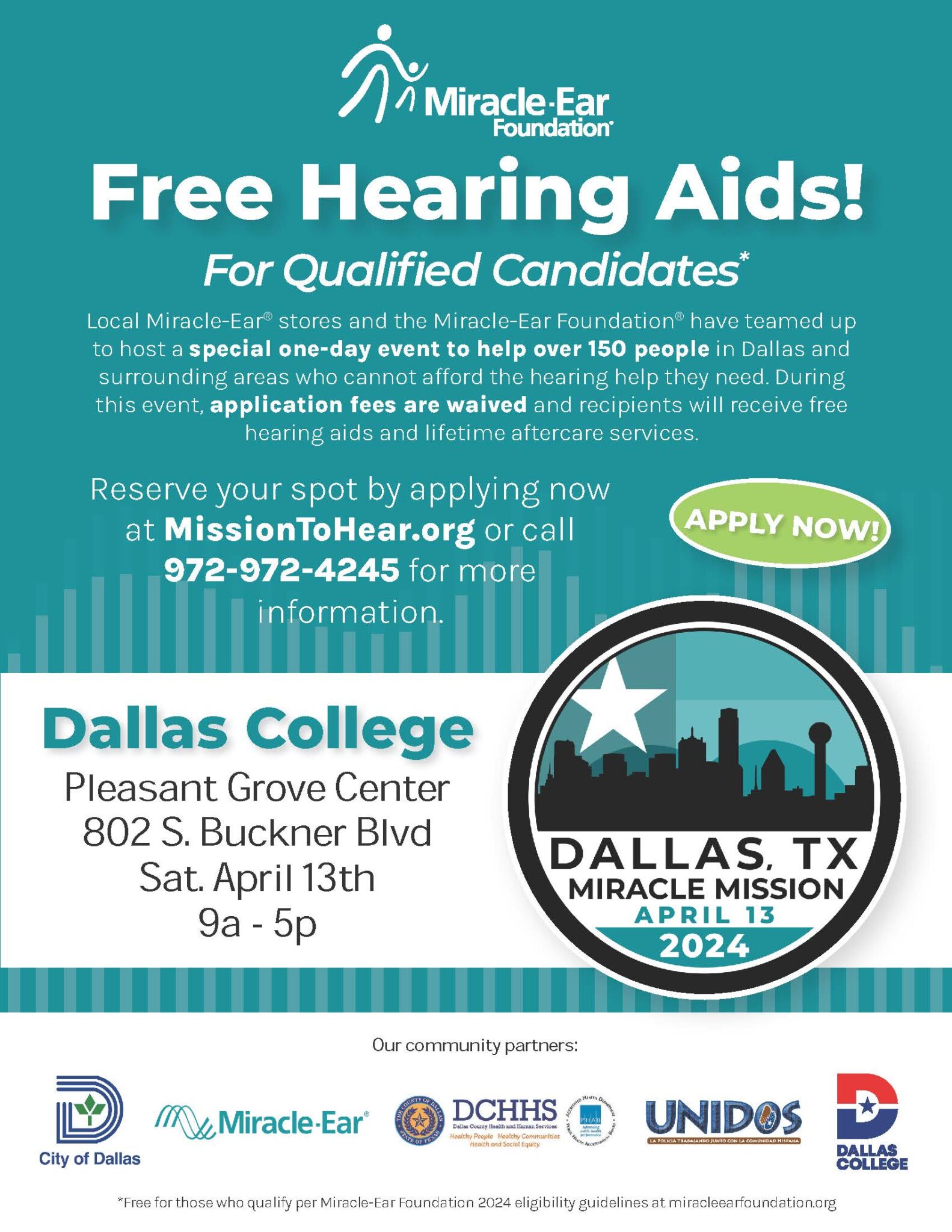 Miracle-Ear Foundation Brings the Gift of Sound to Dallas - Dallas City ...