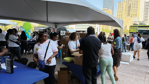 Dallas team members prioritize health at 2025 Wellness Expo