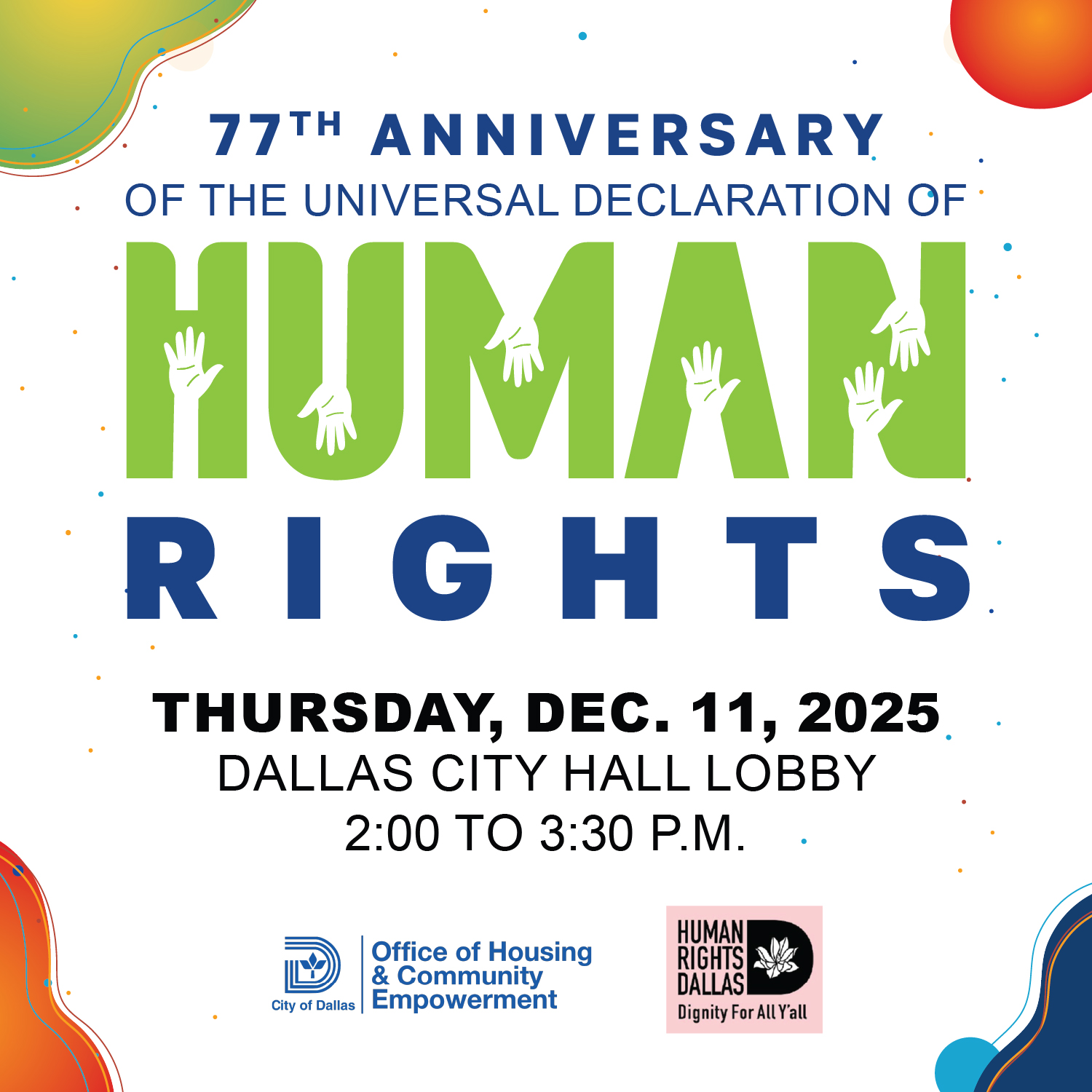 77th Anniversary of the Universal Declaration of Human Rights